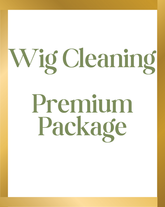 Wig Cleaning Premium Package