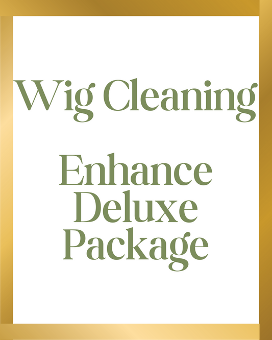 Wig Cleaning Enhanced Deluxe Package